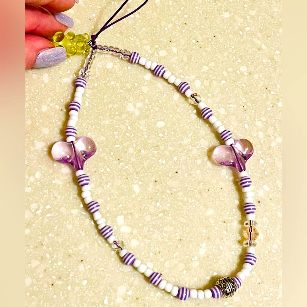 Phone String! 💕purple heart 💜